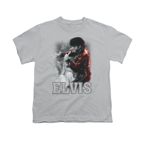 Elvis Youth T-Shirt - Black Leather