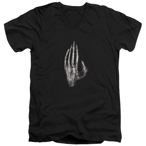Image for Lord of the Rings V Neck T-Shirt - Hand of Saruman