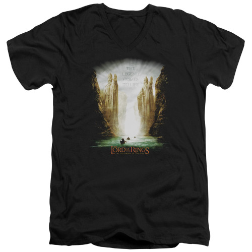 Image for Lord of the Rings V Neck T-Shirt - Kings of Old