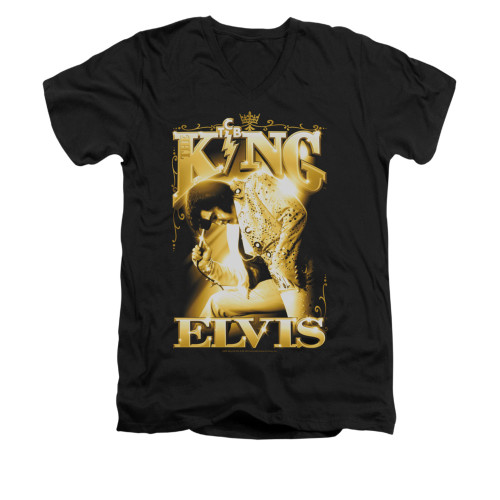 Elvis V-Neck T-Shirt the King