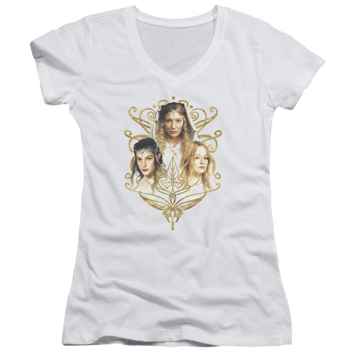 Image for Lord of the Rings Girls V Neck - Women of Middle Earth