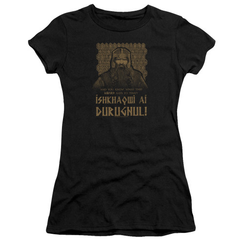 Image for Lord of the Rings Girls T-Shirt - Shikhaqwi Durugnul