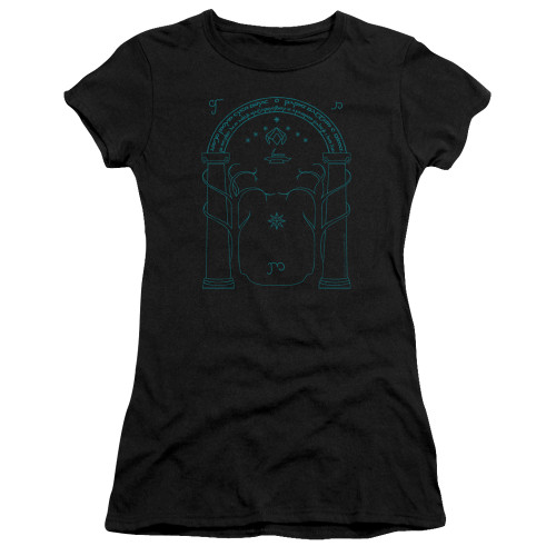 Image for Lord of the Rings Girls T-Shirt - Doors of Durin