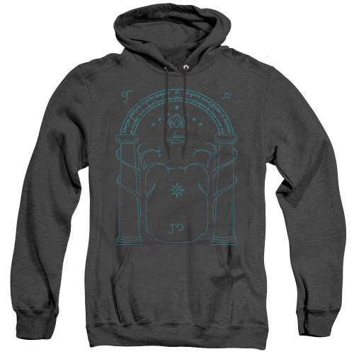 Image for Lord of the Rings Heather Hoodie - Doors of Durin