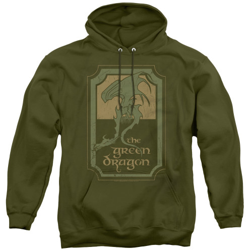 Image for Lord of the Rings Hoodie - Green Dragon Tavern