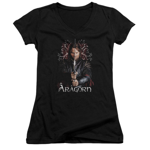 Image for Lord of the Rings Girls V Neck - Aragorn