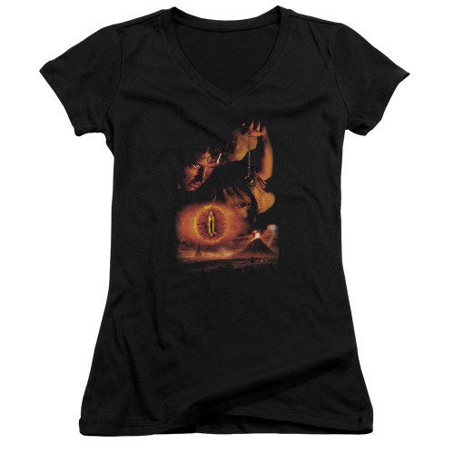 Image for Lord of the Rings Girls V Neck - Destroy the Ring