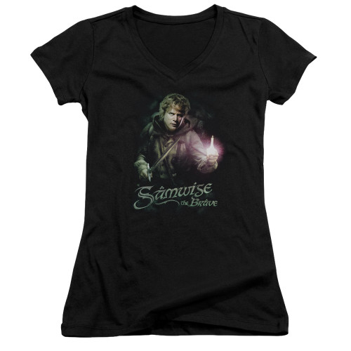 Image for Lord of the Rings Girls V Neck - Samwise the Brave