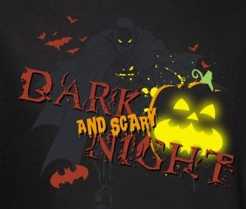 Batman T-Shirt - Halloween Dark and Scary Night