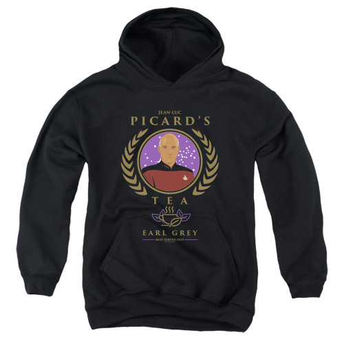 Image for Star Trek: Picard Youth Hoodie - Tea Earl Grey Hot