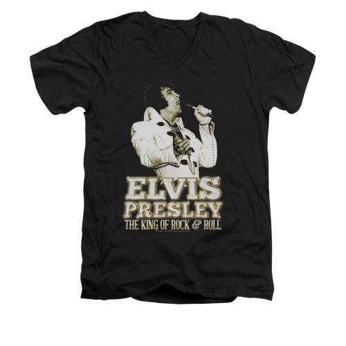 Elvis V-Neck T-Shirt Golden