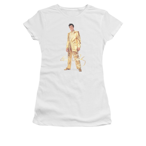 Elvis Girls T-Shirt - Gold Lame Suit