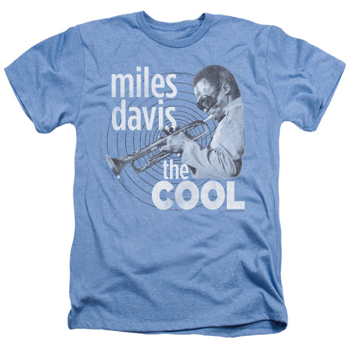 Image for Miles Davis Heather T-Shirt - The Cool