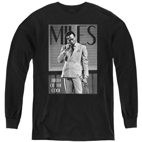 Image for Miles Davis Youth Long Sleeve T-Shirt - Simply Cool