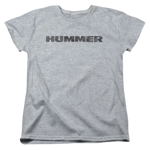 Image for Hummer Woman's T-Shirt - Distressed Logo