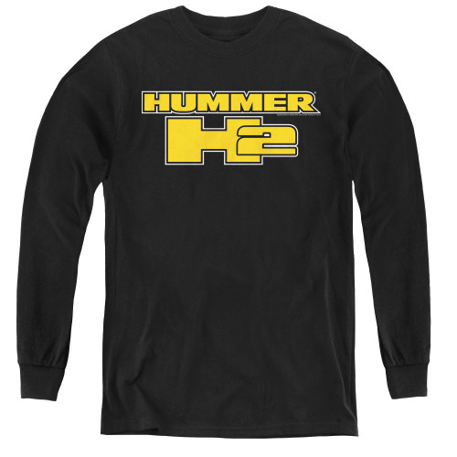 Image for Hummer Youth Long Sleeve T-Shirt - H2 Block Logo