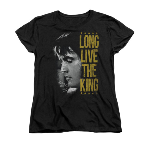 Elvis Woman's T-Shirt - Long Live the King!