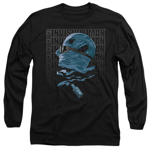 Image for The Invisible Man Long Sleeve Shirt - Disappear