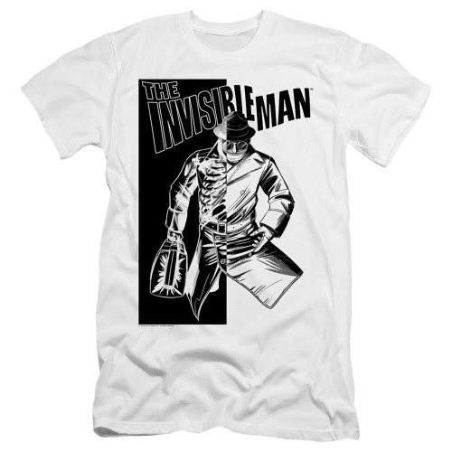 Image for The Invisible Man Premium Canvas Premium Shirt - Who I Am