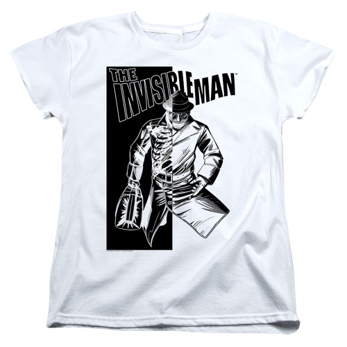 Image for The Invisible Man Womans T-Shirt - Who I Am