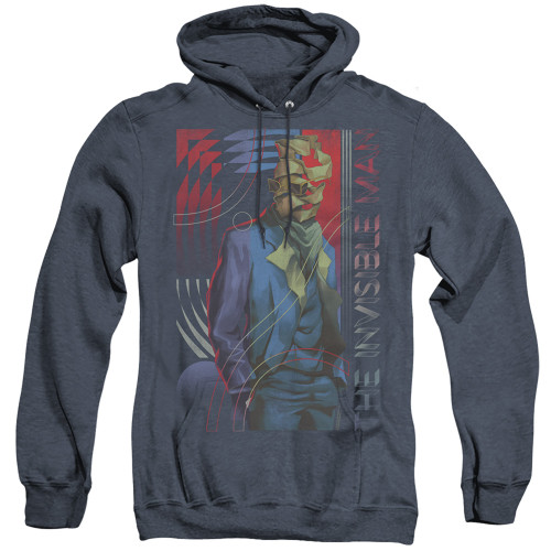 Image for The Invisible Man Heather Hoodie - Unravelling