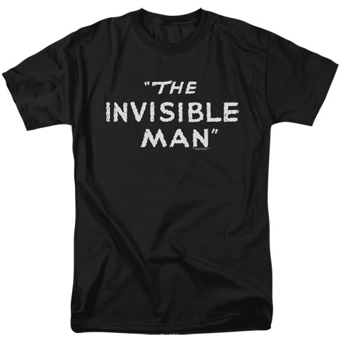 Image for The Invisible Man T-Shirt - Title Card