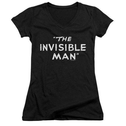 Image for The Invisible Man Girls V Neck - Title Card
