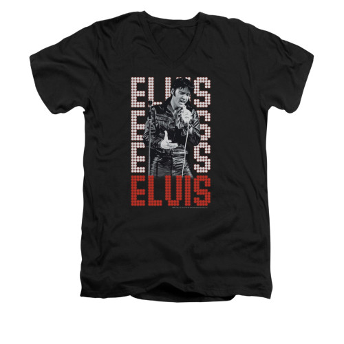 Elvis V-Neck T-Shirt X4