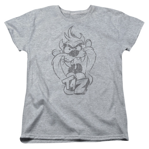 Image for Looney Tunes Woman's T-Shirt - Faded Taz