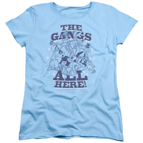 Image for Looney Tunes Woman's T-Shirt - Blue Gang