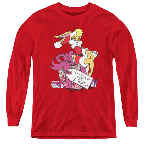 Image for Looney Tunes Youth Long Sleeve T-Shirt - Lola Present