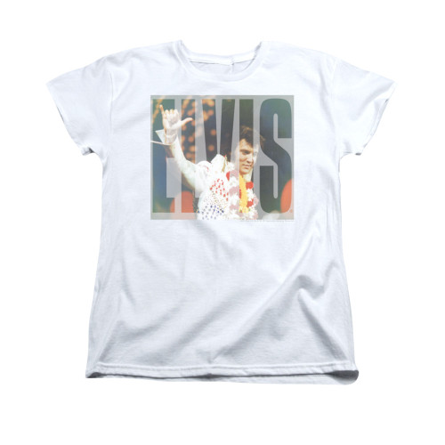 Elvis Woman's T-Shirt - Aloha Knockout