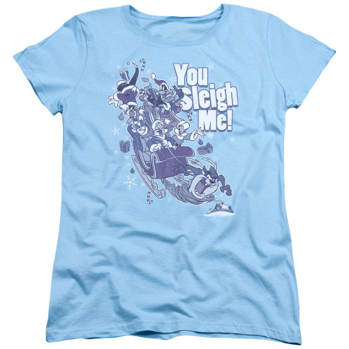 Image for Looney Tunes Woman's T-Shirt - You Sleigh Me