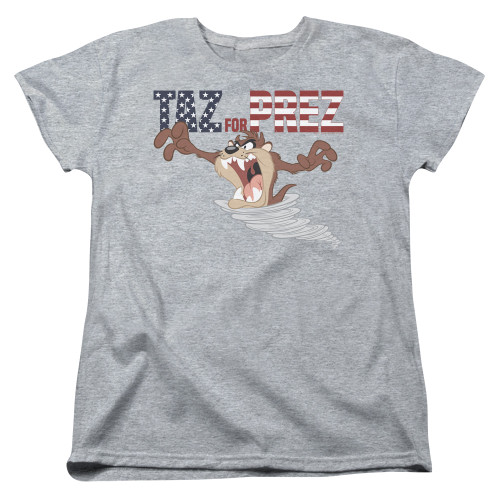 Image for Looney Tunes Woman's T-Shirt - Taz for Prez