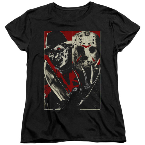 Image for Freddy vs Jason Womans T-Shirt - VS