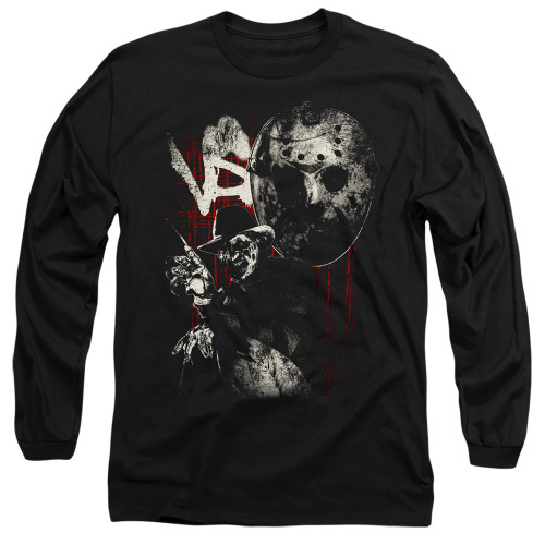 Image for Freddy vs Jason Long Sleeve Shirt - Scratches