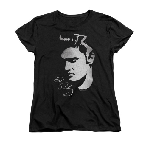 Elvis Woman's T-Shirt - Simple Face