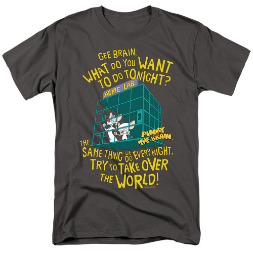 Image for Pinky and the Brain T-Shirt - The World