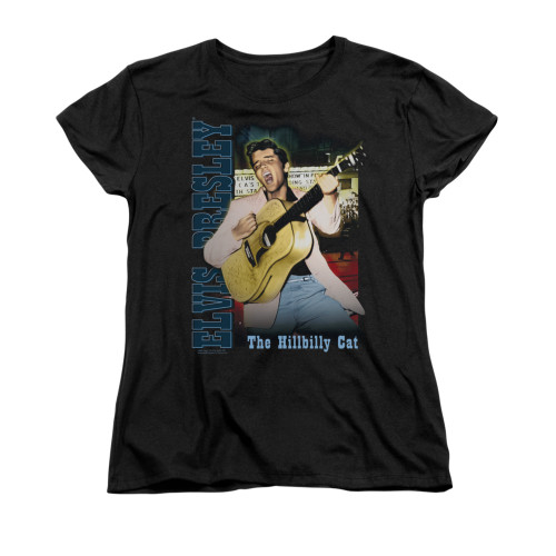 Elvis Woman's T-Shirt - Memphis Cat