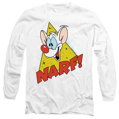 Image for Pinky and the Brain Long Sleeve T-Shirt - Narf