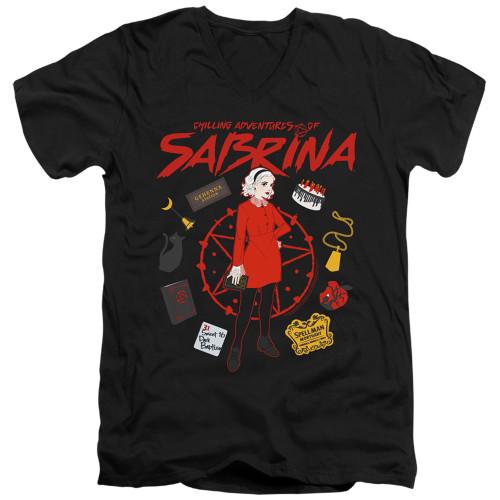 Image for Chilling Adventures of Sabrina T-Shirt - V Neck - Circle