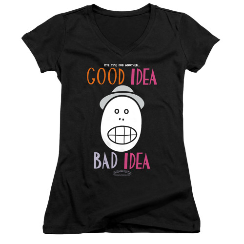 Image for Animaniacs Girls V Neck T-Shirt - Good Idea Bad Idea