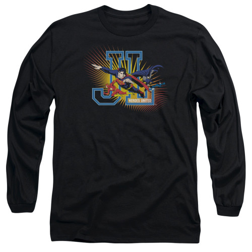 Image for Justice League of America Long Sleeve Shirt - Heroes United