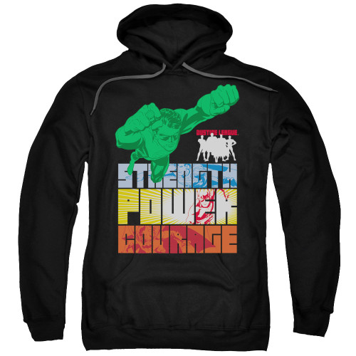 Image for Justice League of America Hoodie - Heroic Qualities