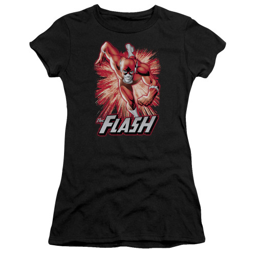 Image for Justice League of America Flash Red & Grey Girls Shirt