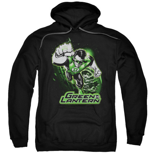 Image for Justice League of America Hoodie - Green Lantern Greey & Grey