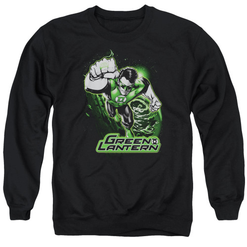 Image for Justice League of America Crewneck - Green Lantern Greey & Grey