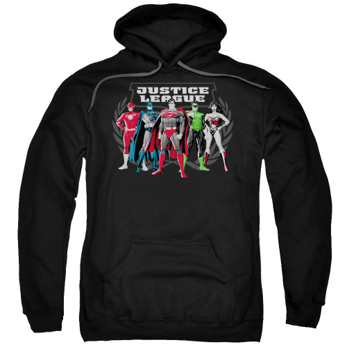 Image for Justice League of America Hoodie - The Big Five