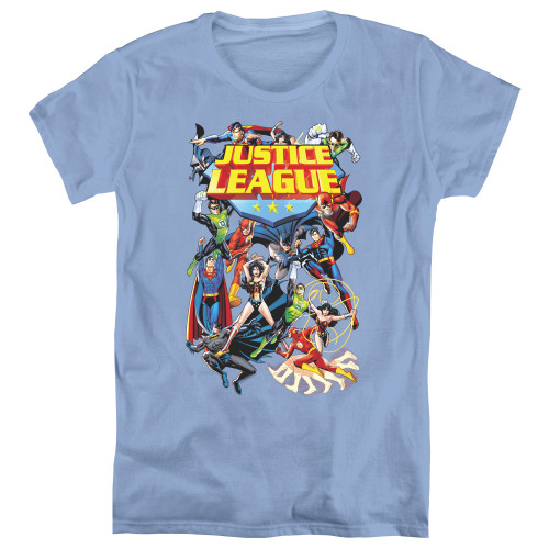 Image for Justice League of America League a Plenty Woman's T-Shirt