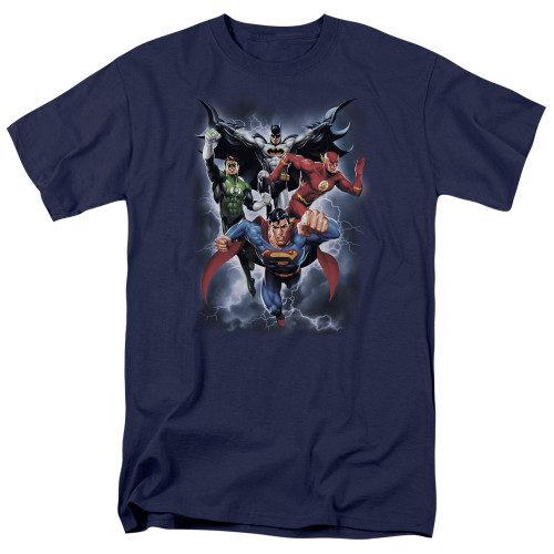 Image for Justice League of America The Coming Storm T-Shirt